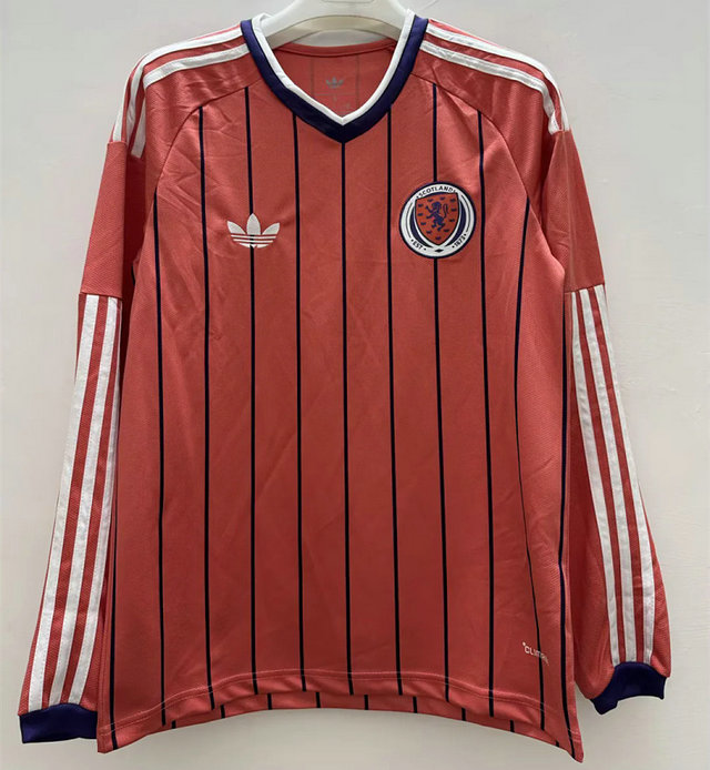 Maillot de foot Écosse Coupe du Monde 2026 - Exterieur Manches Longues