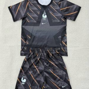 Ensemble Maillot Enfant France 2026 - Gardien De But Noir