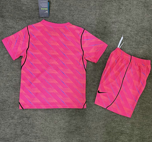 Ensemble Maillot Enfant France 2026 - Gardien De But Rose