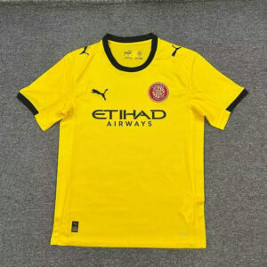 Maillot de foot Girona 2025/2026 - Exterieur Jaune