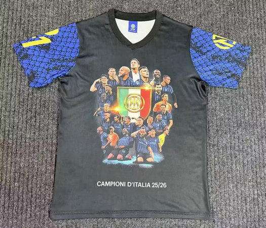 Maillot de foot Inter Milan 2026 - Édition Spéciale Champion