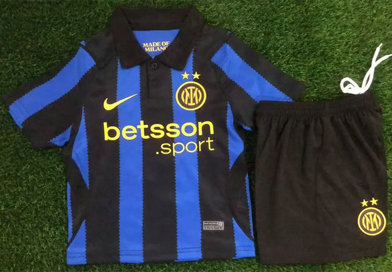 Ensemble Maillot Enfant Inter Milan 2026/2027 - Domicile