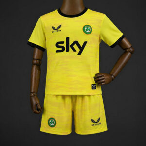 Ensemble Maillot Enfant Irlande 2026/2027 - Gardien De But Jaune