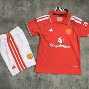 Ensemble Maillot Enfant Manchester United 2026/2027 - Domicile