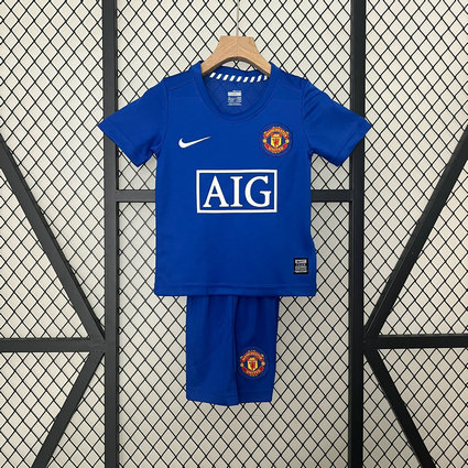 Ensemble Maillot Enfant Manchester United 2008/2009 - Exterieur