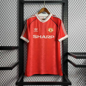 Maillot de foot Manchester United 1990/1992 - Domicile Rouge