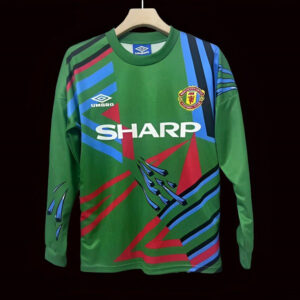 Maillot de foot Manchester United 1992/1993 - Gardien De But Manches Longues