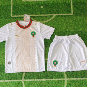 Ensemble Maillot Enfant Maroc 2026 - Exterieur