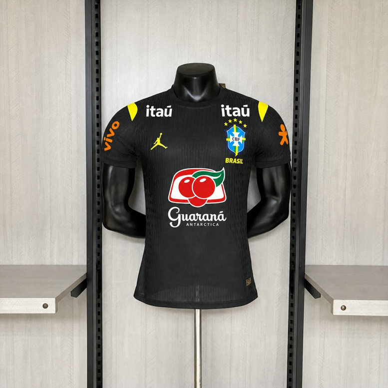 Maillot de foot Match Brésil Noir