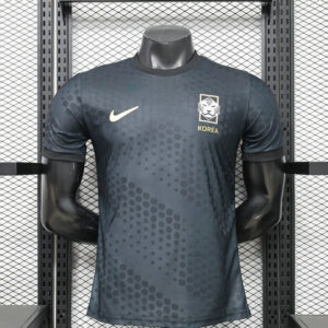 Maillot de foot Match Corée du Sud Coupe du monde Noir 2026