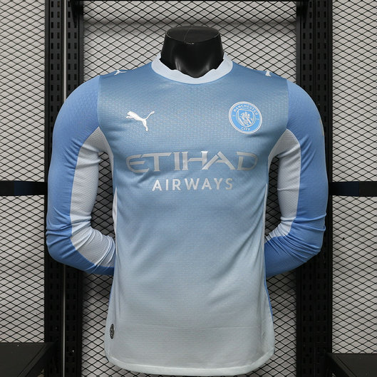Maillot de foot Match Manchester City domicile manches longues 2026/2027