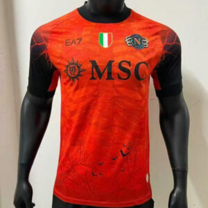 Maillot de foot Match Naples Halloween Rouge 2025/2026