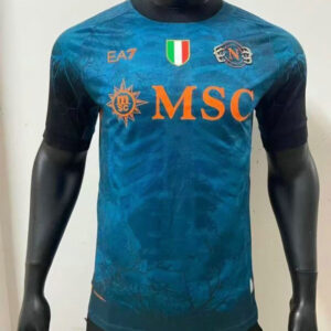 Maillot de foot Match Naples Halloween bleu 2025/2026