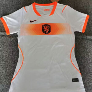 Maillot de foot Pays Bas Femme Coupe du monde 2026 - Exterieur Blanc