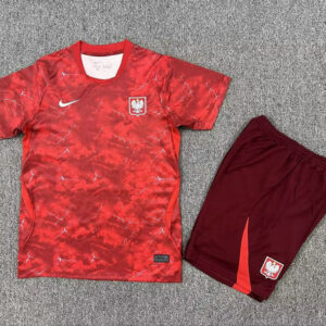 Ensemble Maillot Enfant Pologne 2026 - Exterieur