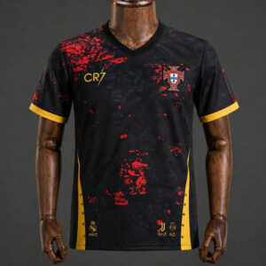 Maillot de foot Portugal 2026/2027 - Cr7 Concept Noir