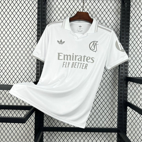 Maillot de foot Real Madrid 125 ans 2026/2027 - Blanc
