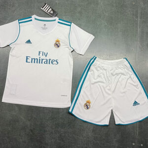Ensemble Maillot Enfant Real Madrid 2017/2018 - Domicile