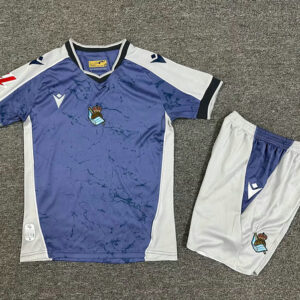 Ensemble Maillot Enfant Real Sociedad 2025/2026 - Exterieur
