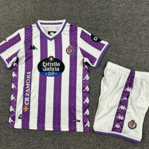 Ensemble Maillot Enfant Real Valladolid 2025/2026 - Domicile