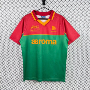 Maillot de foot Rome 1995/1996 - Rouge Vert