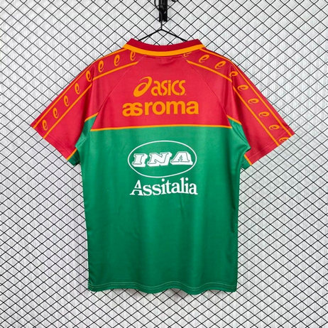 Maillot de foot Rome 1995/1996 - Rouge Vert