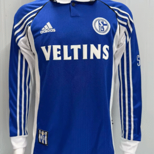 Maillot de foot Schalke 04 1998/2000 - Domicile Manches Longues