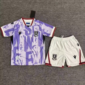 Ensemble Maillot Enfant Sheffield Wednesday 2025/2026 - Exterieur
