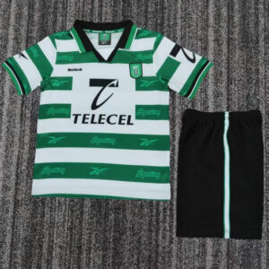 Ensemble Maillot Enfant Sporting CP 1999/2000 - Domicile