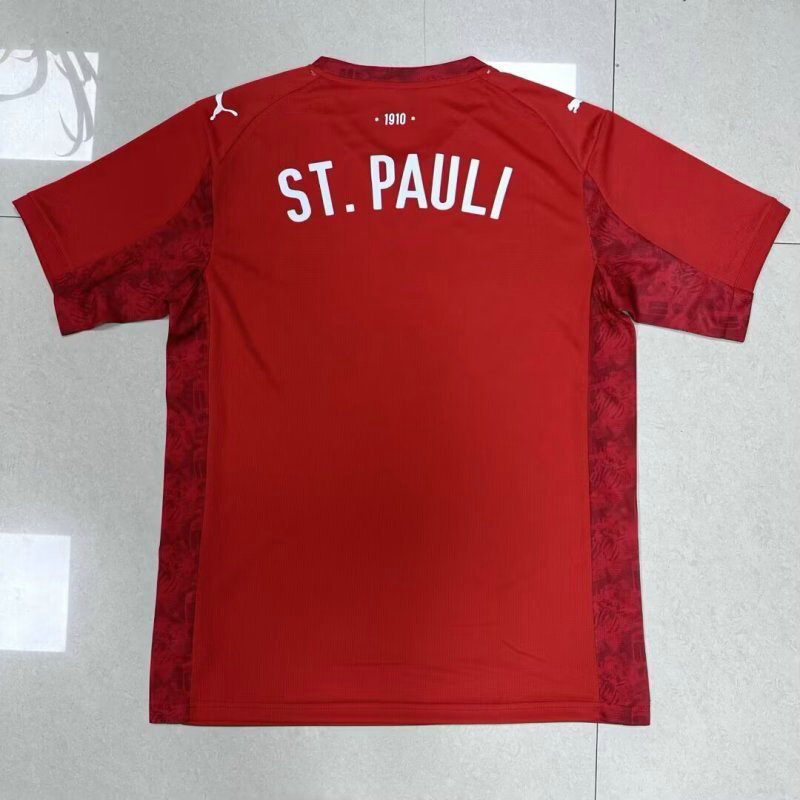 Maillot de foot St. Pauli 2025/2026 - Rouge