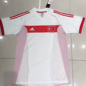 Maillot de foot Turquie 2002 - Exterieur Blanc