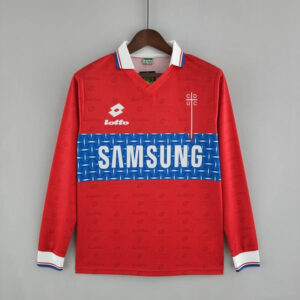 Maillot de foot Universidad Catolica 1996/1997 - Exterieur Rouge Manches Longues