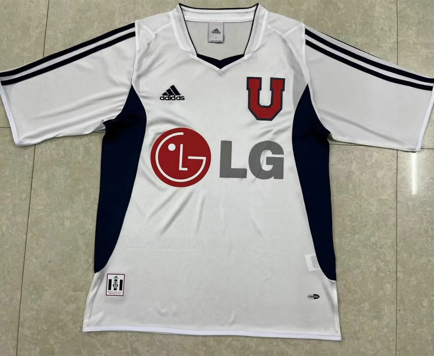 Maillot de foot Universidad de Chile 2003 - Exterieur Blanc