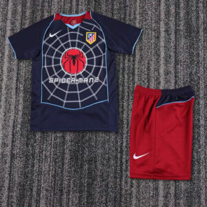 Ensemble Maillot Enfant Vintage Atletico Madrid 2004/2005 - Exterieur