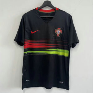 Maillot de foot Vintage Portugal 2015 - Exterieur Noir
