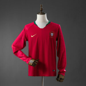 Maillot de foot Vintage Portugal 2018 - Domicile Manches Longues