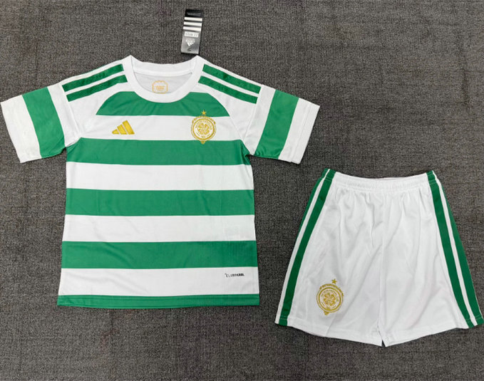Ensemble Maillot Enfant de foot Celtic 2026/2027 - Domicile