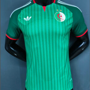 Maillot de foot Match Algérie Coupe du 2026 Monde exterieur avec 2 étoiles
