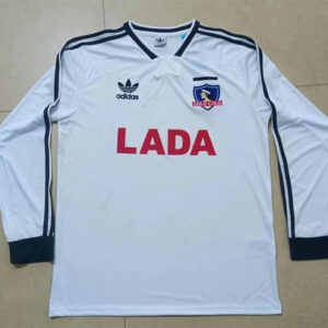 Maillot de foot Vintage Colo Colo 1991 - Domicile Manches Longues Blanc