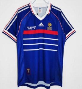 Maillot de foot vintage France Coupe du monde 1998 domicile