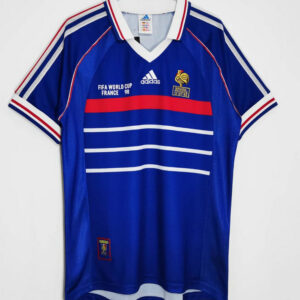 Maillot de foot vintage France Coupe du monde 1998 domicile