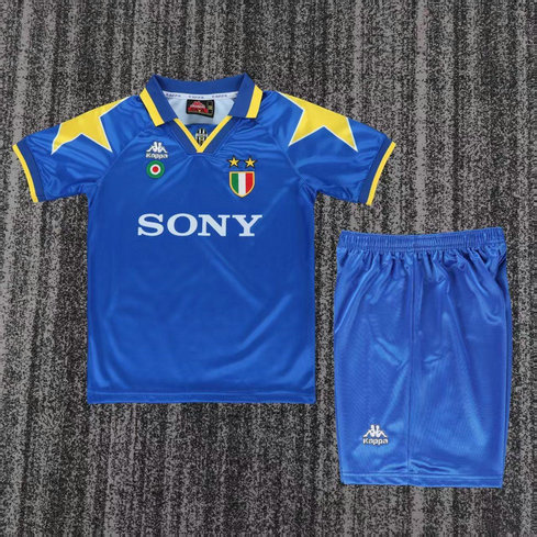 Ensemble Maillot Enfant vintage Juventus 1995/1996 - Exterieur