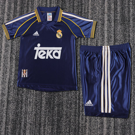 Ensemble Maillot Enfant vintage Real Madrid 1998/1999 - Third