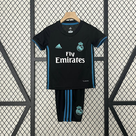 Ensemble Maillot Enfant vintage Real Madrid 2017/2018 - Exterieur