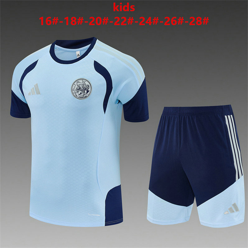 Ensemble Maillot Enfant Ajax 2026/2027 - Bleu