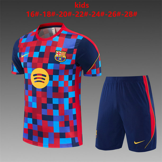 Ensemble Maillot Enfant Barcelone 2026/2027 - Camouflage