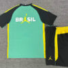 Ensemble Maillot Enfant Brésil 2026/2027 - Vert