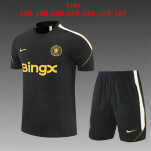 Ensemble Maillot Enfant Chelsea 2026/2027 - Noir