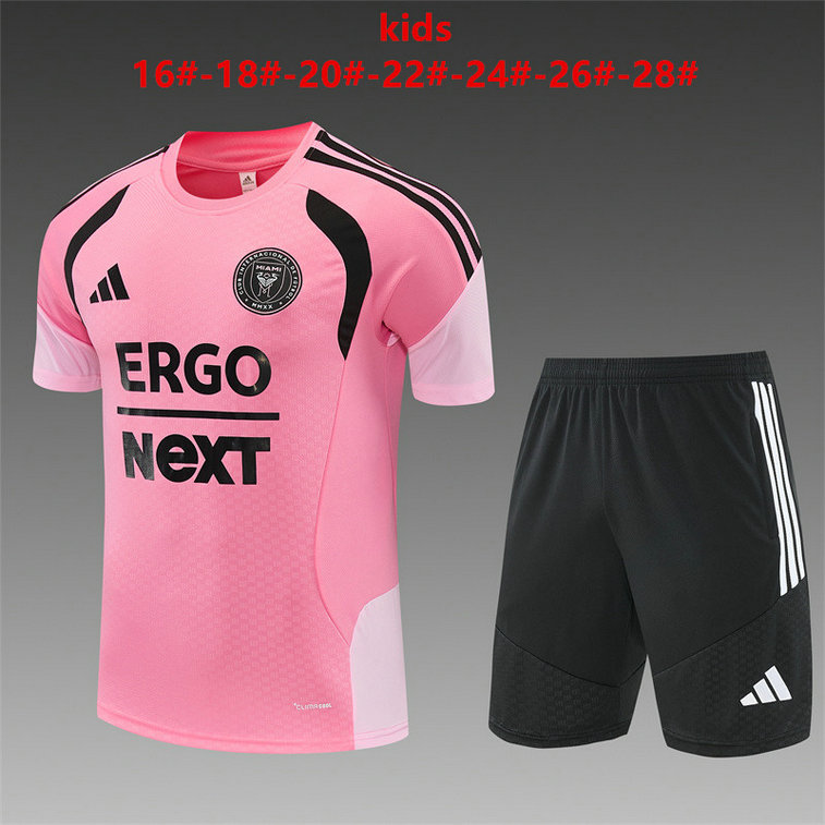 Ensemble Maillot Enfant Inter Miami 2026/2027 - Rose
