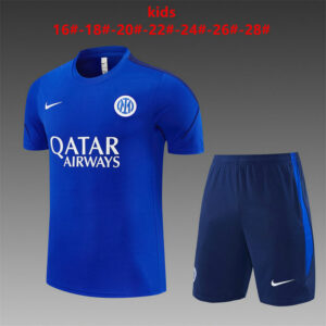 Ensemble Maillot Enfant Inter Milan 2026/2027 - Bleu